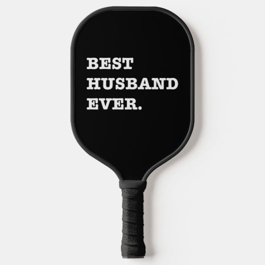 Best Husband Ever Cadeaus voor Jubileum Valentijns Pickleball Paddle (Voorkant)
