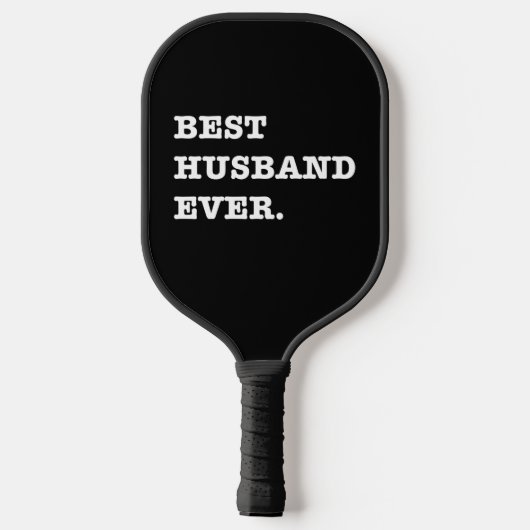 Best Husband Ever Cadeaus voor Jubileum Valentijns Pickleball Paddle (Achterkant)