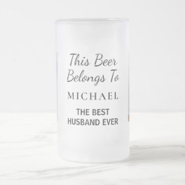 Best Husband Ever Foto Matglas Bierpul