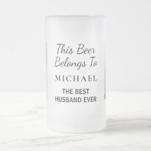 Best Husband Ever Foto Matglas Bierpul
