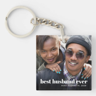 Best Husband Ever Foto Sleutelhanger