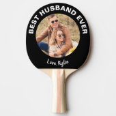 Best Husband Ever Foto Tafeltennisbatje (Voorkant)