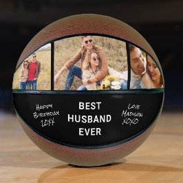 Best Husband Ever Photo Custom Basketbal