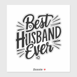 Best husband ever  sticker