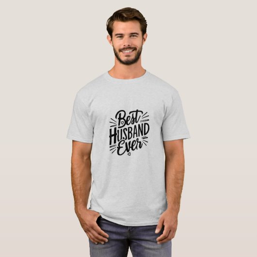 Best husband ever t-shirt (Voorkant volledig)