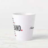 Best Husband Ever Valentijnsdag Latte Mok (Voorkant)