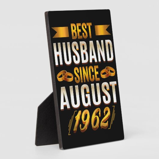 Best Husband Funny 58th Jubileum Fotoplaat (Zijkant)