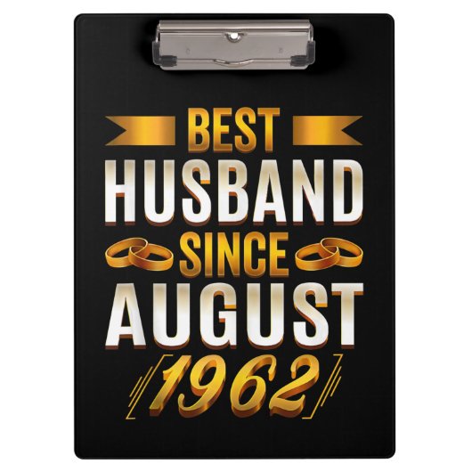 Best Husband Funny 58th Jubileum Klembord (Voorkant)