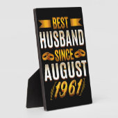 Best Husband Funny 59th Jubileum Parents Fotoplaat (Zijkant)