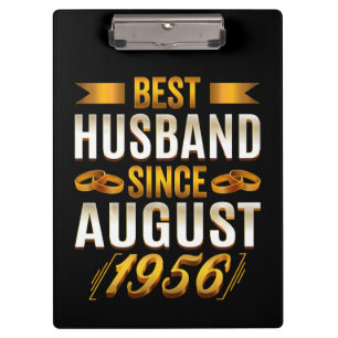 Best Husband Funny Jubileum Wife Klembord