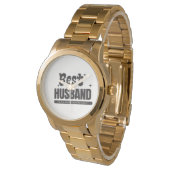 Best Husband In An Unsupporting Role-GOLD WATCH Horloge (Gekanteld)