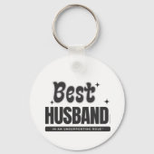 BEST HUSBAND in an Unsupporting Role- Sleutelhanger (Achterkant)