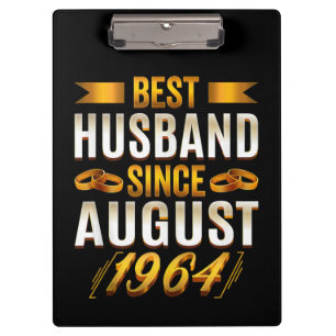 Best Husband Jubileum Wife Husband Klembord
