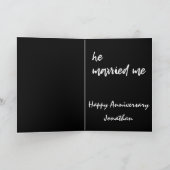 Best Husband Wonderful A1 Word Cloud Kaart (Binnen)