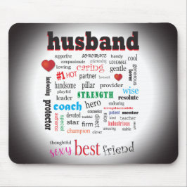 Best Husband Wonderful A1 Word Cloud Muismat