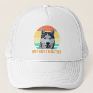 Best Husky Mam Ever Trucker Pet