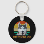 Best Husky Pap Ever Sleutelhanger (Voorkant)