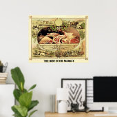 Best in the Market ~ 1872. Poster (Thuiskantoor)