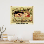 Best in the Market ~ 1872. Poster (Keuken)