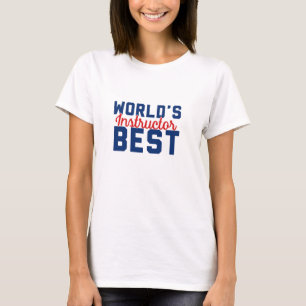Best Instructor T-Shirt ter wereld