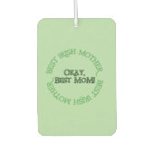 Best Irish Mother green car air freshener Luchtverfrisser (Voorkant)