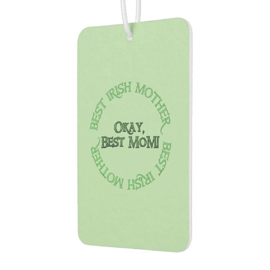 Best Irish Mother green car air freshener Luchtverfrisser (Links)
