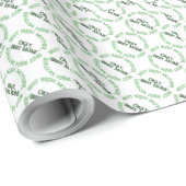 Best Irish Mother white matte wrapping paper Cadeaupapier (Rol Hoek)