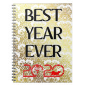 BEST JAAR OOIT 2020 Jaar van de Rat NOTEBOOK DIARY Notitieboek (Voorkant)
