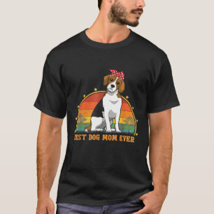 Best Jack Russell Terrier Dog Mam Ever Dog Love T-shirt