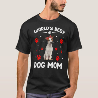 Best Jack Russell Terrier Dog Mam Funny Mo T-shirt