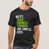 Best Jack Russell Terrier Dog oom Ever T-shirt (Voorkant)