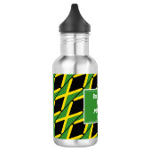BEST JAMAICAN MOM Jamaica Vlag Gepersonaliseerd Waterfles (Links)
