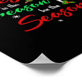 Best Jesus Is For Season Christmas Holiday Poster (Hoek)