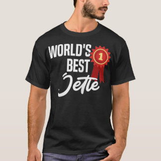 Best Jette Name van de wereld op maat T-shirt