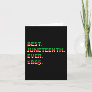 Best Juneteenth Ever 1865 African American Black F Kaart