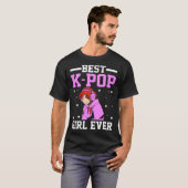 Best K Pop Girl Ever I K Pop  1 T-shirt (Voorkant volledig)