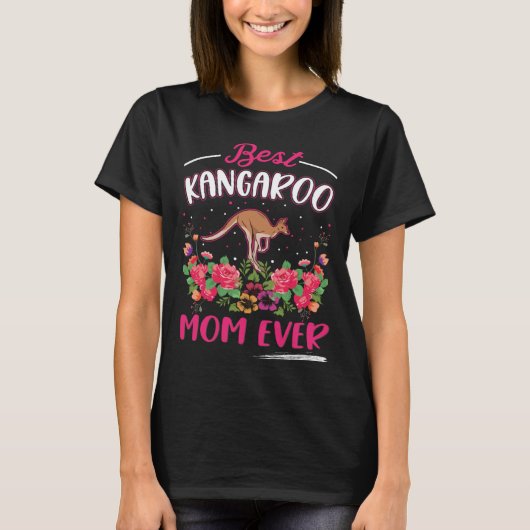 Best Kangaroo Mom Ever Australia Kangaroo 1 T-shirt (Voorkant)