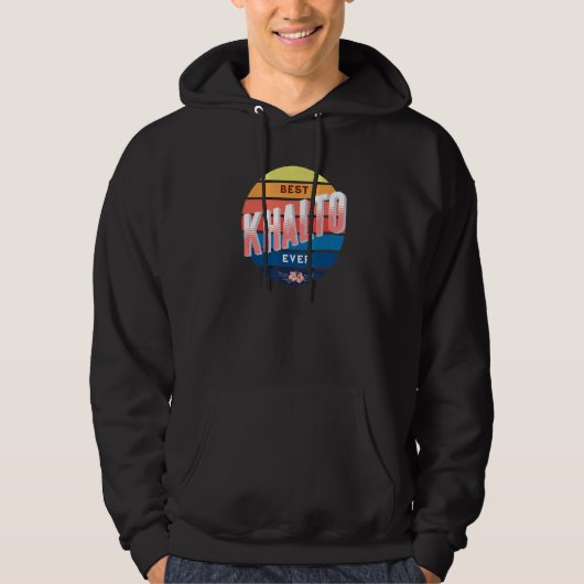 Best Khalto Ever  Aunt Auntie Middle eastern Khalt Hoodie (Voorkant)