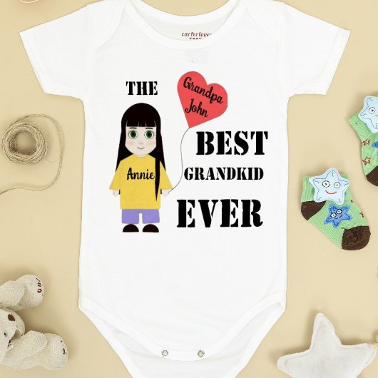 "BEST KIND OOIT" schattig meisje leuk custom bodys Romper