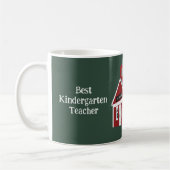 Best Kindergarten Teacher School Coffee Cup Mok (Links)