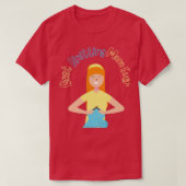 Best Knitting Mam ooit9 T-shirt (Design voorkant)