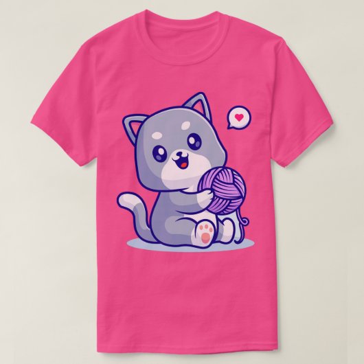 Best Knitting Mam, ooit 359 T-shirt (Design voorkant)