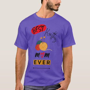 Best Knitting Mam, ooit 380 T-shirt