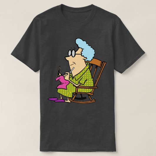 Best Knitting Mam ooit 461 T-shirt (Design voorkant)