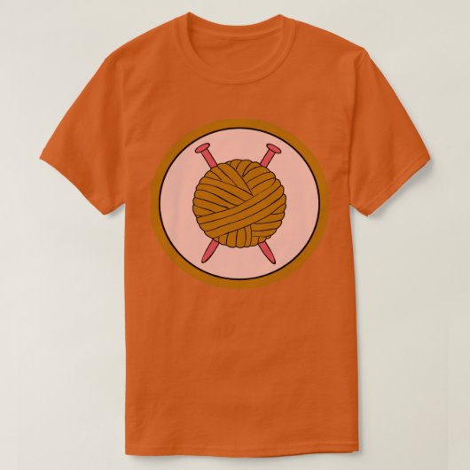 Best Knitting Mam, ooit 540 T-shirt (Design voorkant)