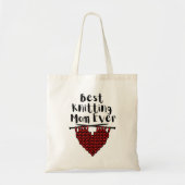 Best Knitting Mam ooit Tote Bag (Voorkant)
