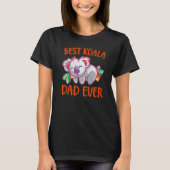 Best Koala Ever  Daddy Koala Bear Animal T-shirt (Voorkant)
