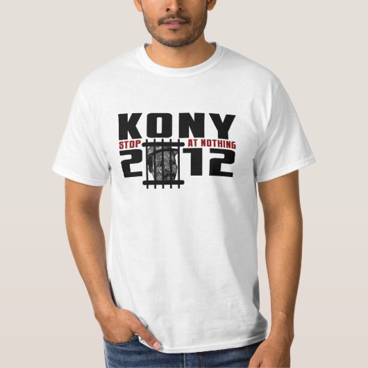 BEST Kony 2012 Stop Kony T-shirt (Voorkant)