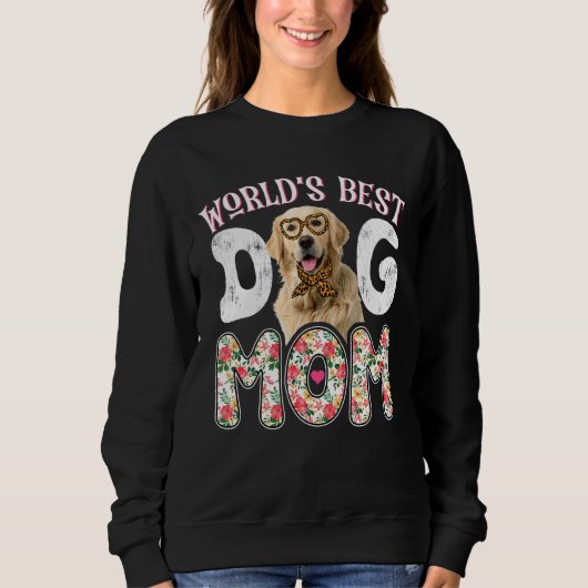 Best Labrador 1 Dog Mam Leopard Trui (Voorkant)