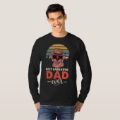 Best Labrador Dad ever Retriever Dog Paw Love T-shirt (Voorkant volledig)
